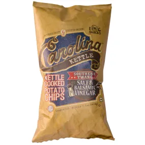 1 in 6 Snacks Carolina Salt & Balsamic Vinegar Potato Chips 5 oz Bagged