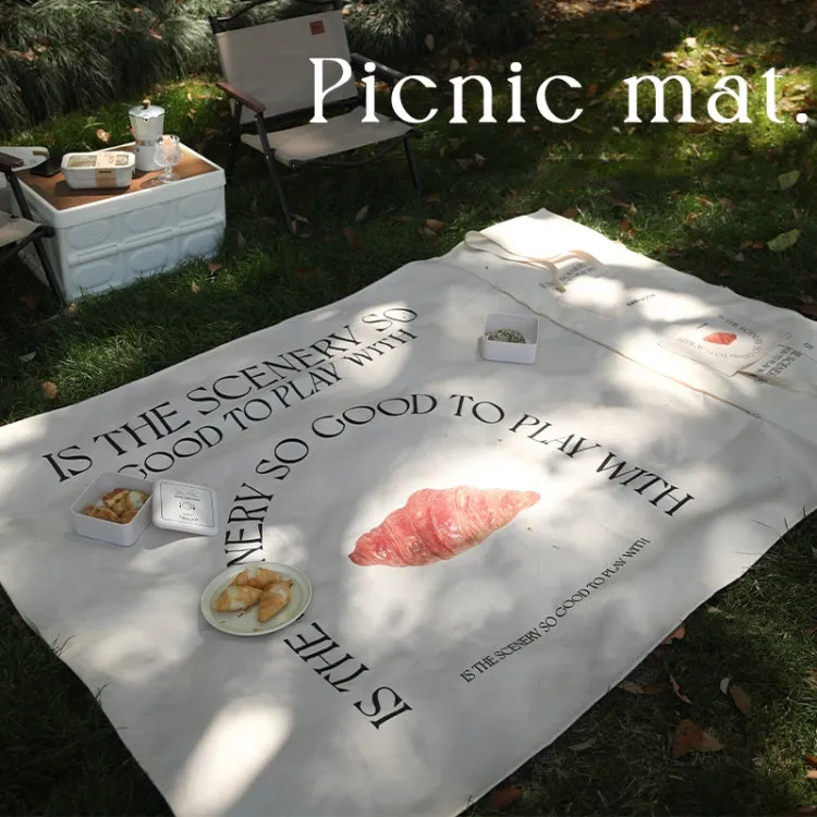 150 x 200cm Oxford Cloth Outdoor Picnic Mat Can Be Used As A Shoulder Bag Easy To Carry(Large Bread)