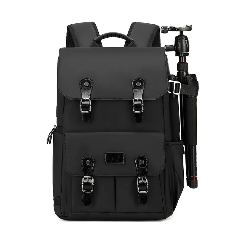 17 Inch Waterproof Outdoor Camera Backpack Large Capacity Double Shoulder Bag for Drone and Computer