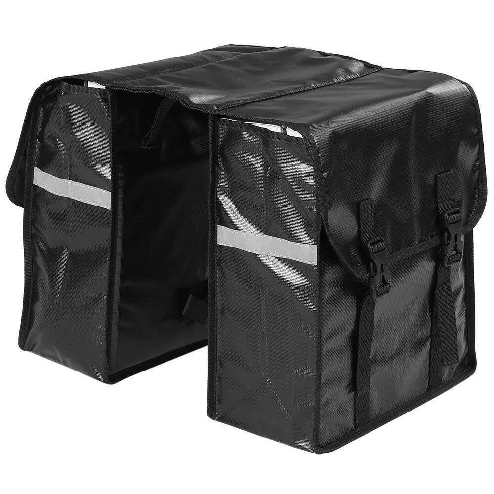 28L Bike Panniers Bag Water Resistant Rear Bicycle Bag Rear Seat Bicycle Bag Trunk Bags Saddle Rack Bag