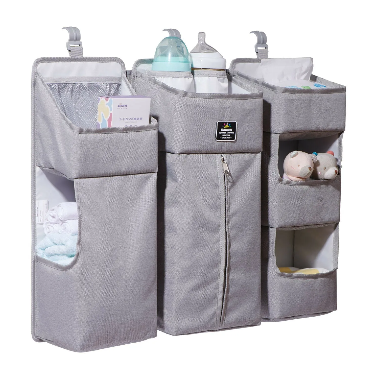 3-in-1 Crib Organizer