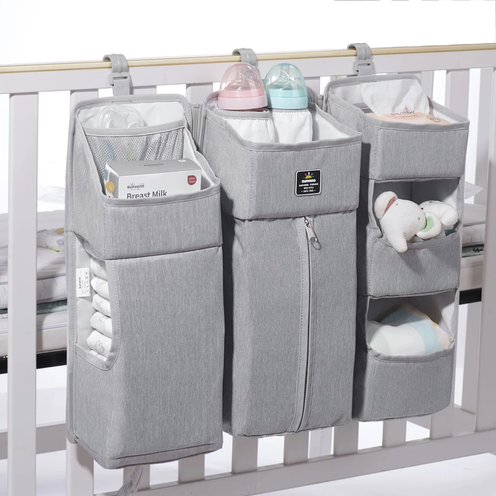 3-in-1 Crib Organizer