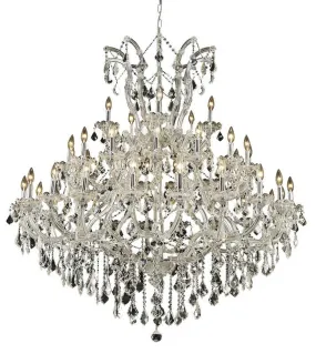 41 Light Chandelier from the Maria Theresa Collection in Chrome Finish by Elegant Lighting