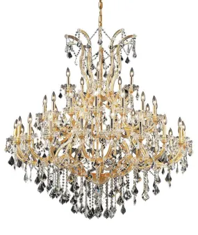 41 Light Chandelier from the Maria Theresa Collection in Gold Finish by Elegant Lighting