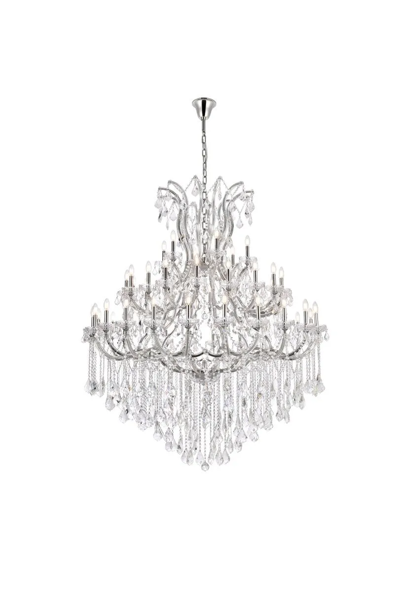 49 Light Chandelier from the Maria Theresa Collection in Chrome Finish by Elegant Lighting