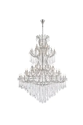 85 Light Chandelier from the Maria Theresa Collection in Chrome Finish by Elegant Lighting