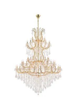 85 Light Chandelier from the Maria Theresa Collection in Gold Finish by Elegant Lighting