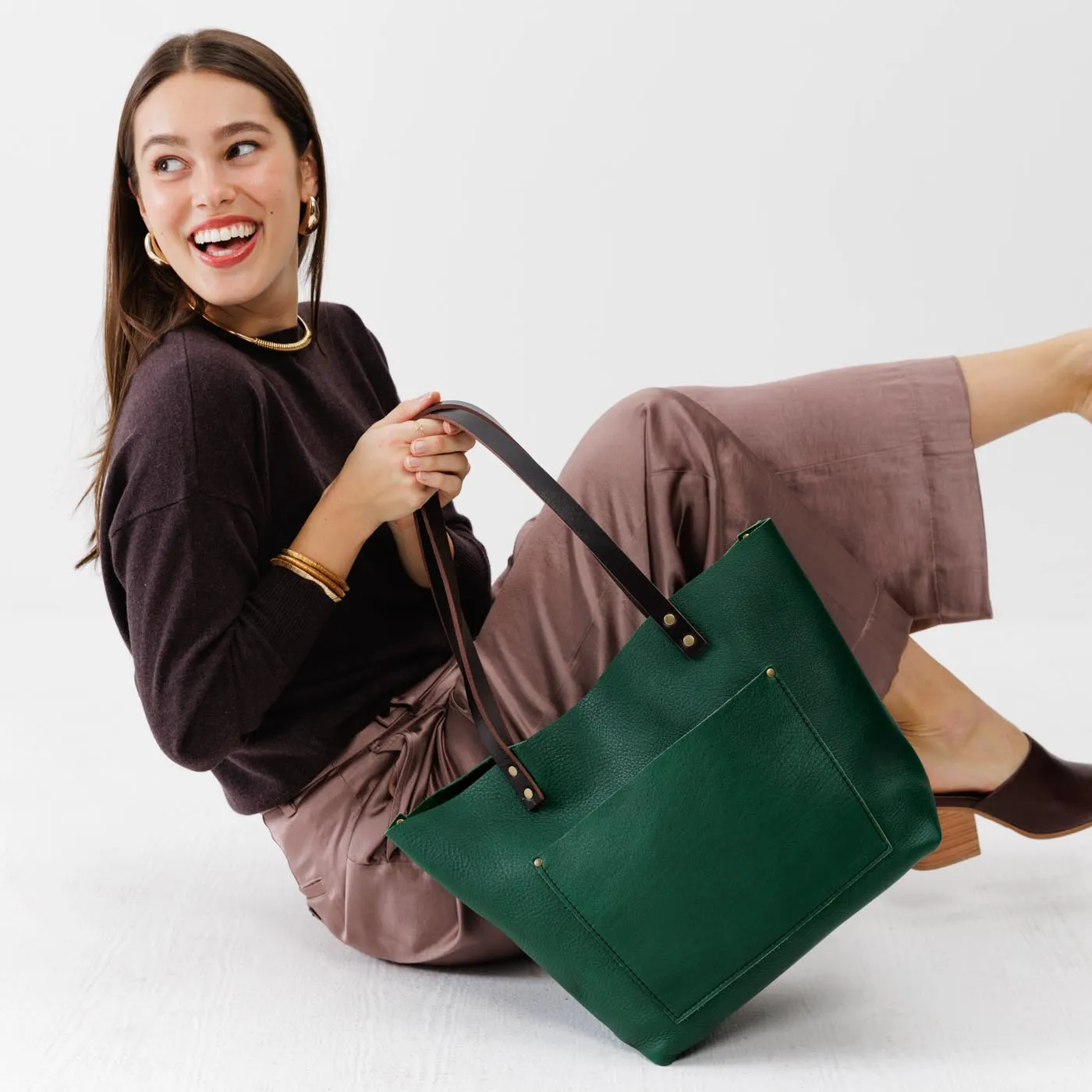 'Almost Perfect' Leather Tote Bag - Limited Edition