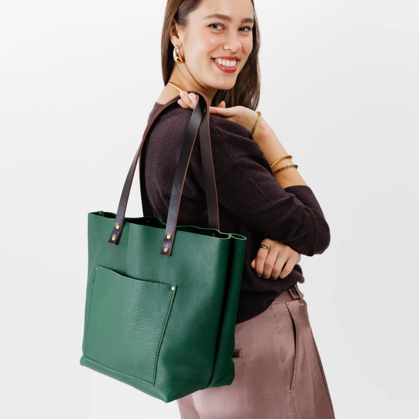 'Almost Perfect' Leather Tote Bag - Limited Edition