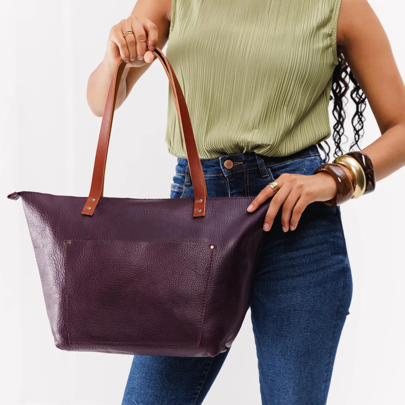 'Almost Perfect' Leather Tote Bag - Limited Edition