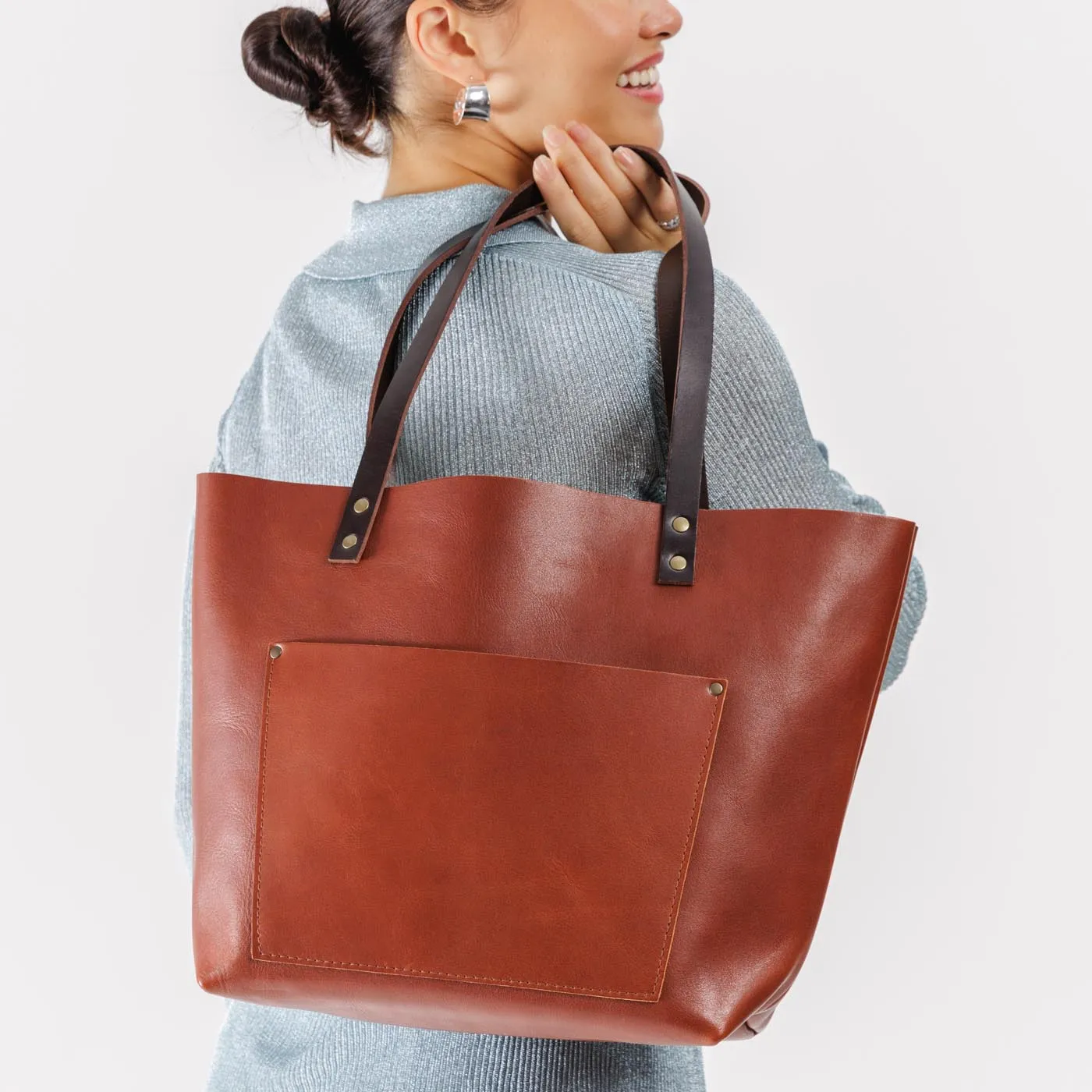 'Almost Perfect' Leather Tote Bag - Limited Edition