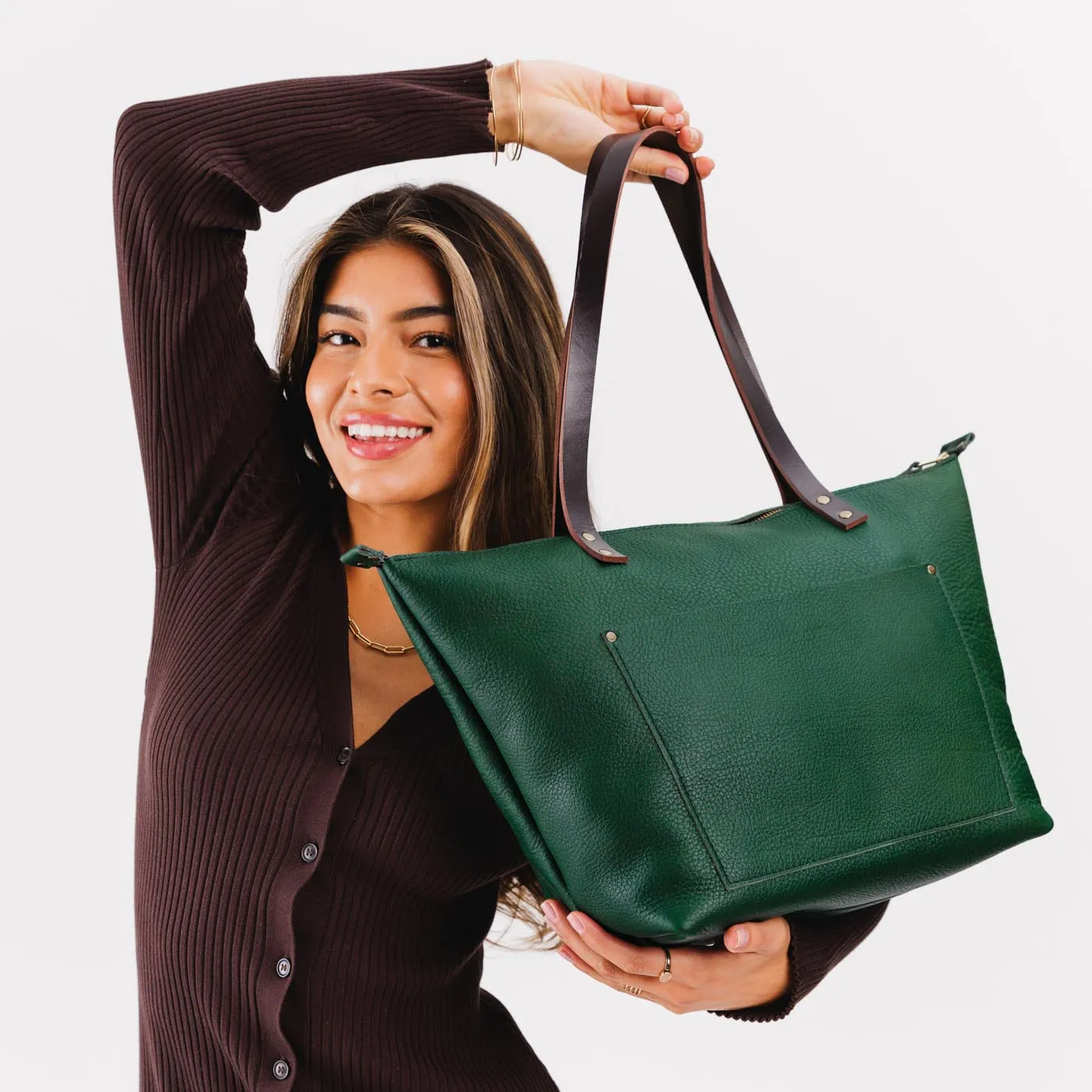 'Almost Perfect' Leather Tote Bag - Limited Edition