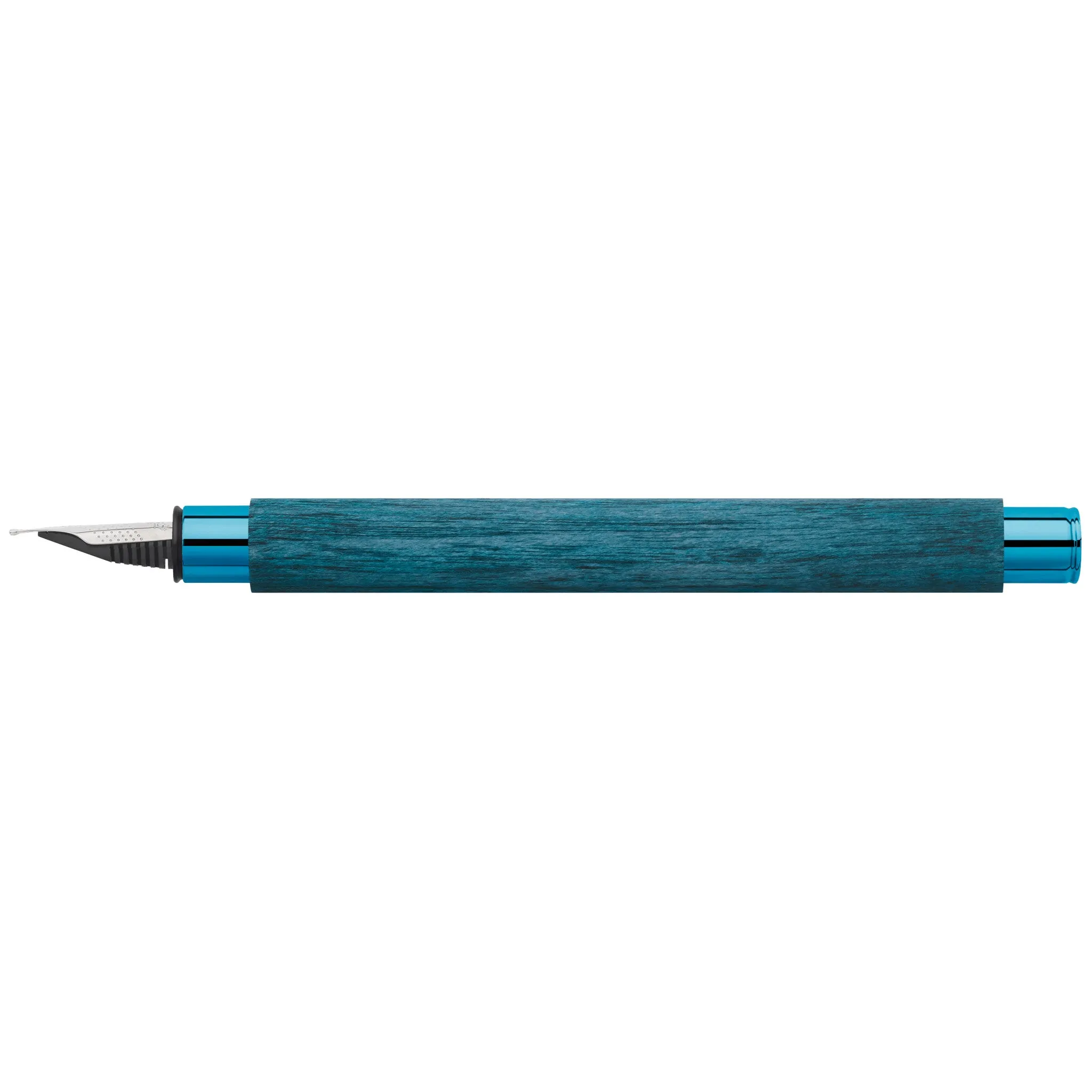 Ambition Fountain Pen, Blue Wood - Extra Fine - #148032