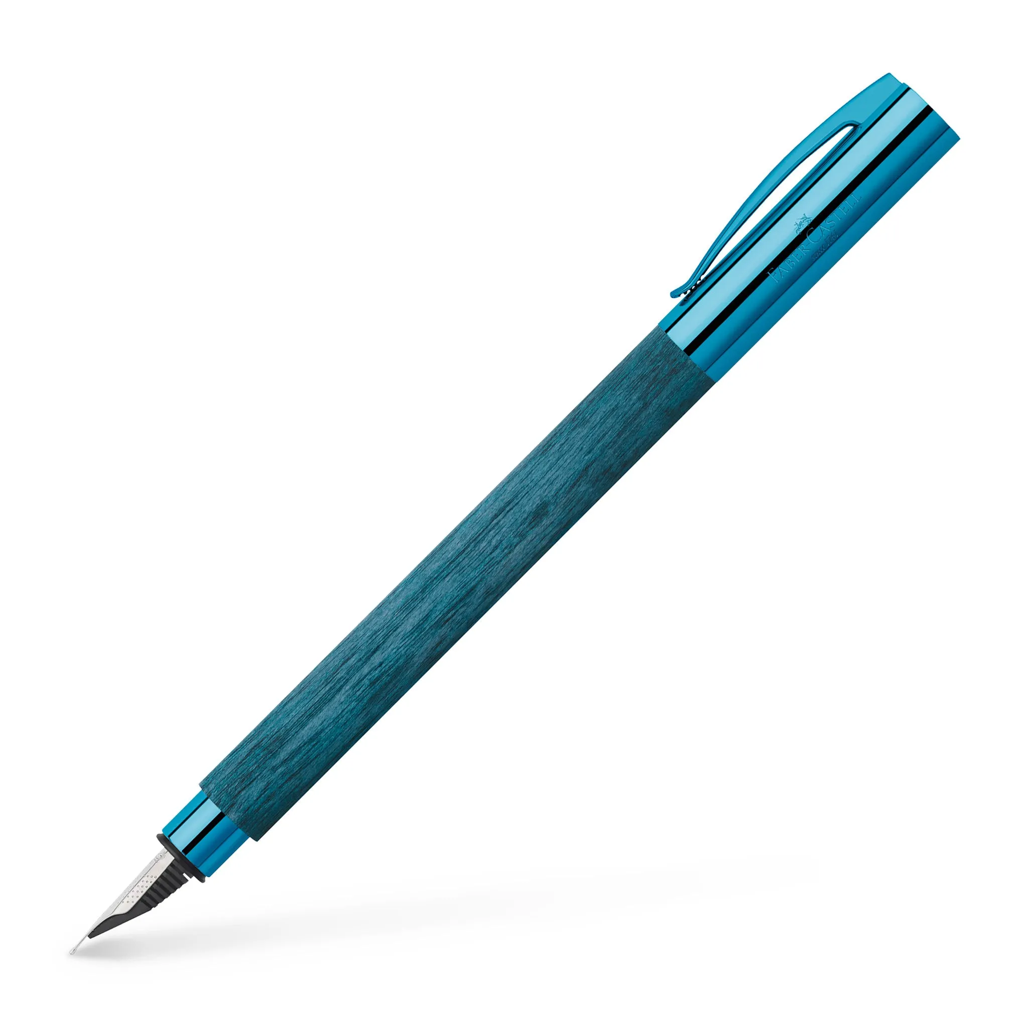 Ambition Fountain Pen, Blue Wood - Extra Fine - #148032