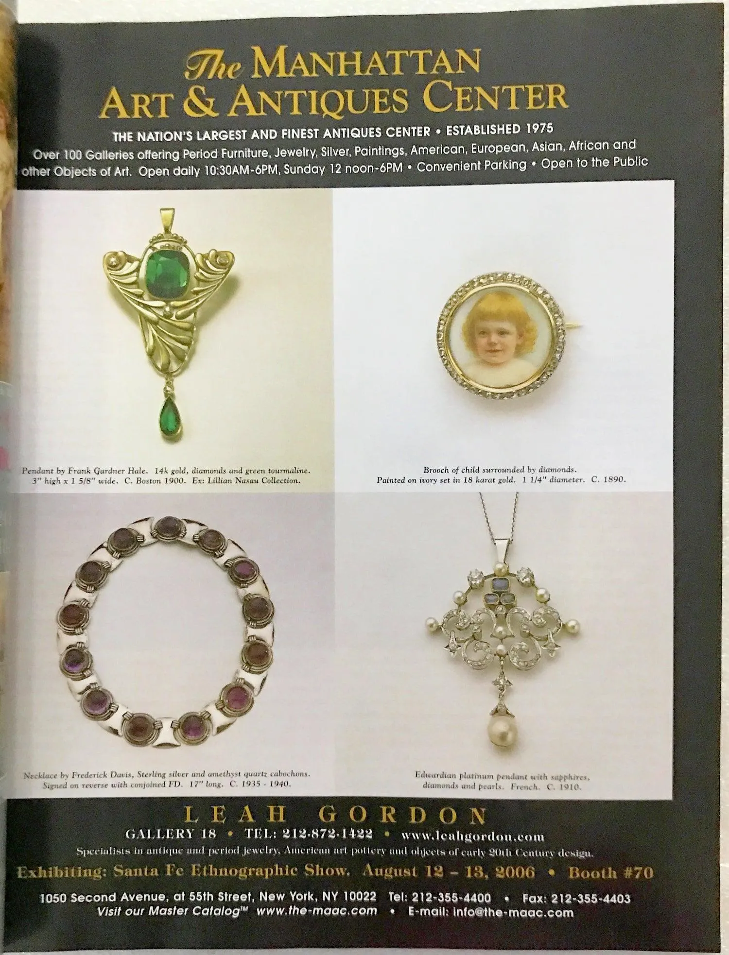 Antiques Magazine, June 2006