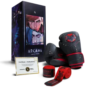 Arcane Vi Cagefighter Boxing Gloves & Hand Wraps