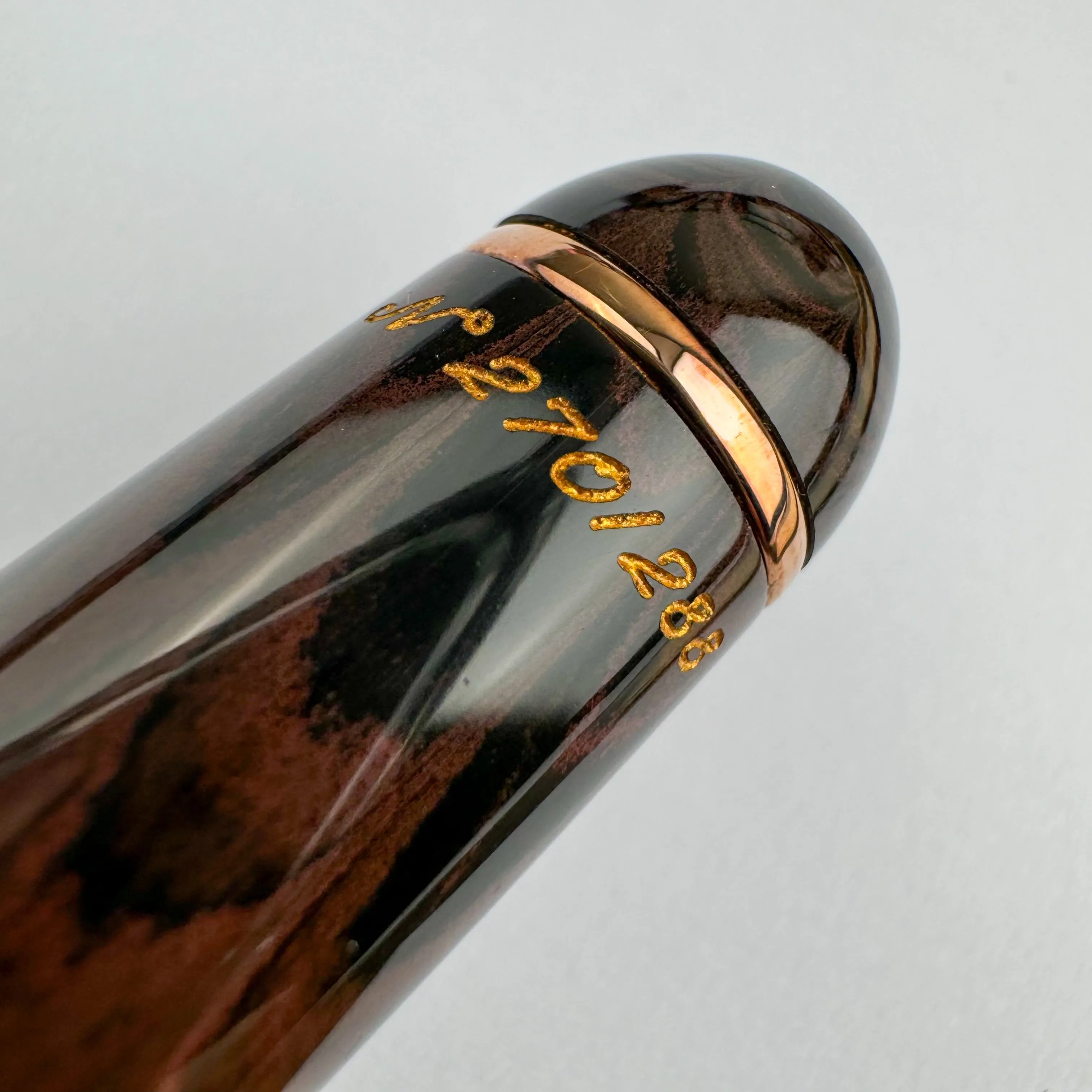 Aurora 88 Fountain Pen - Ebonite Cognac (Limited Edition)