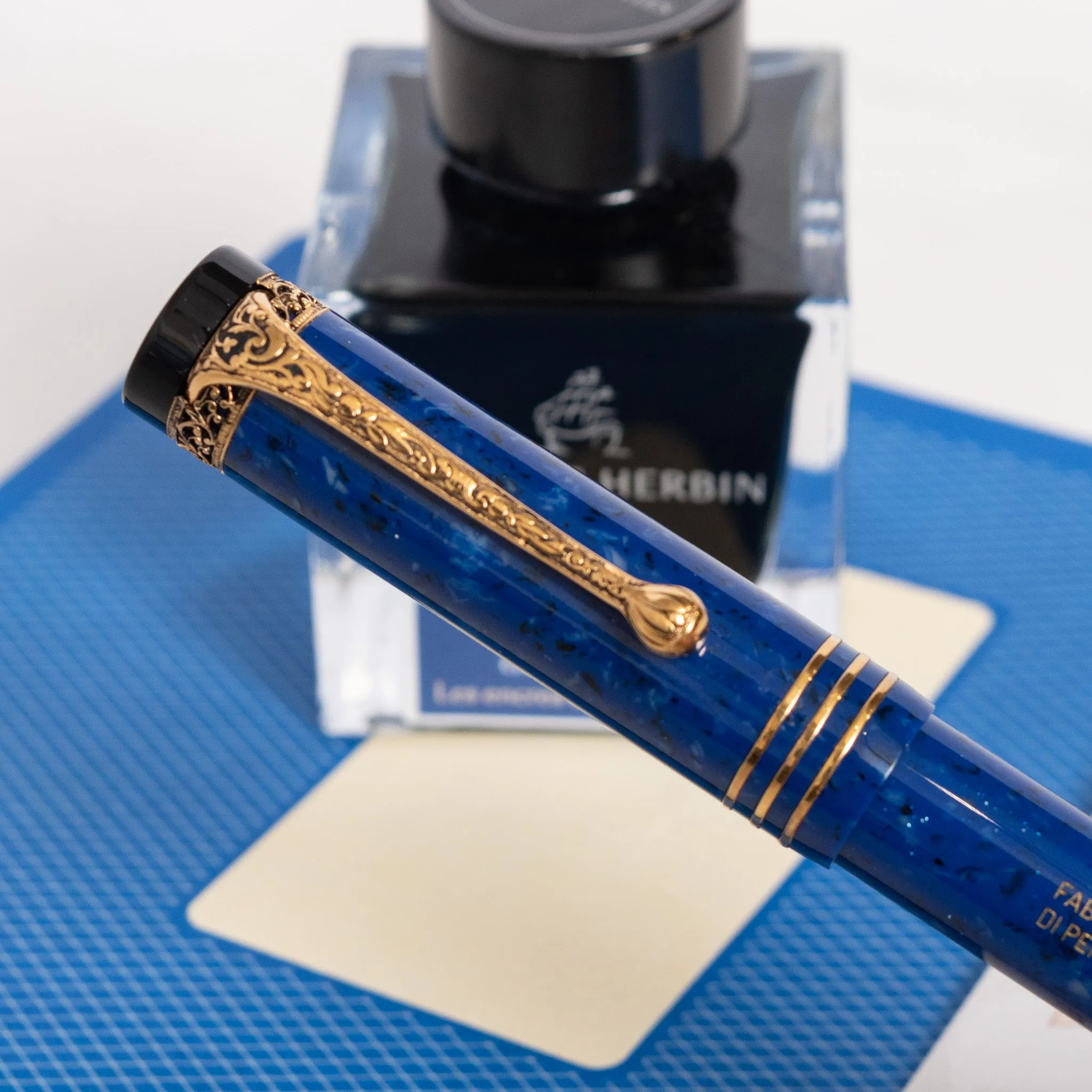 Aurora Internazionale Blue Limited Edition Fountain Pen