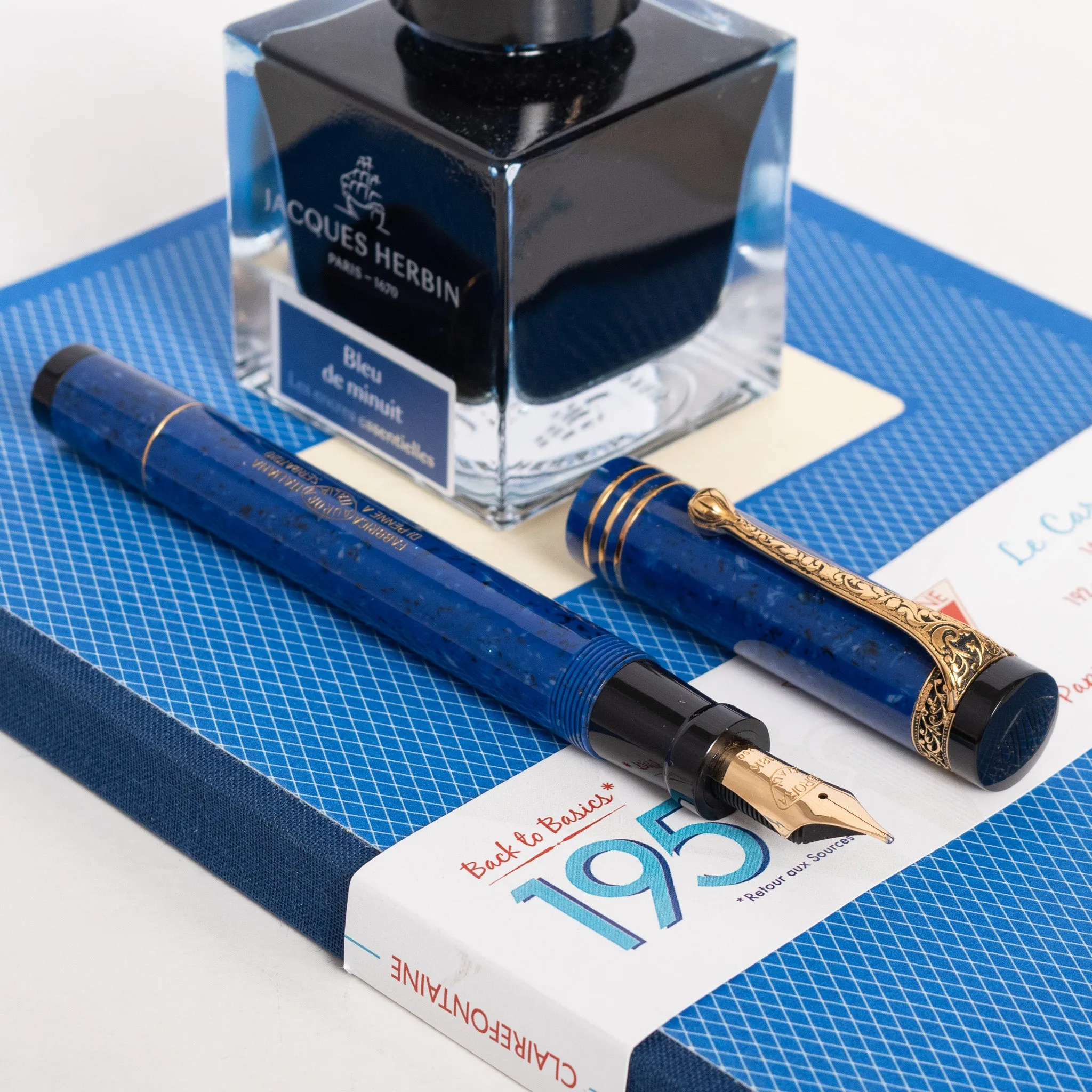 Aurora Internazionale Blue Limited Edition Fountain Pen