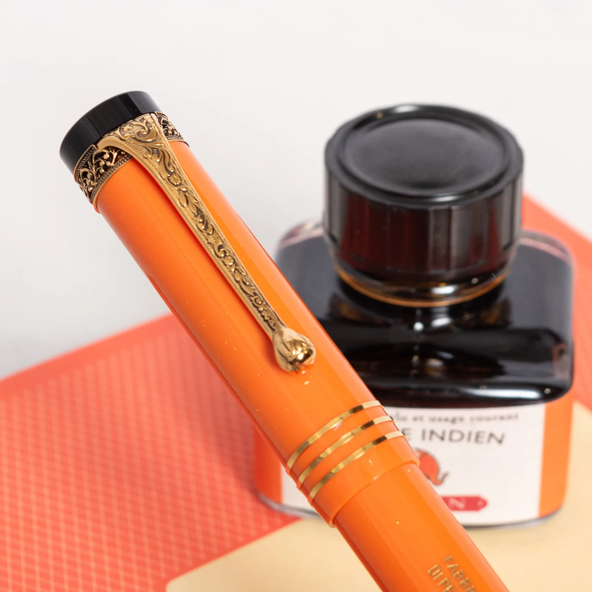 Aurora Internazionale Orange Limited Edition Fountain Pen