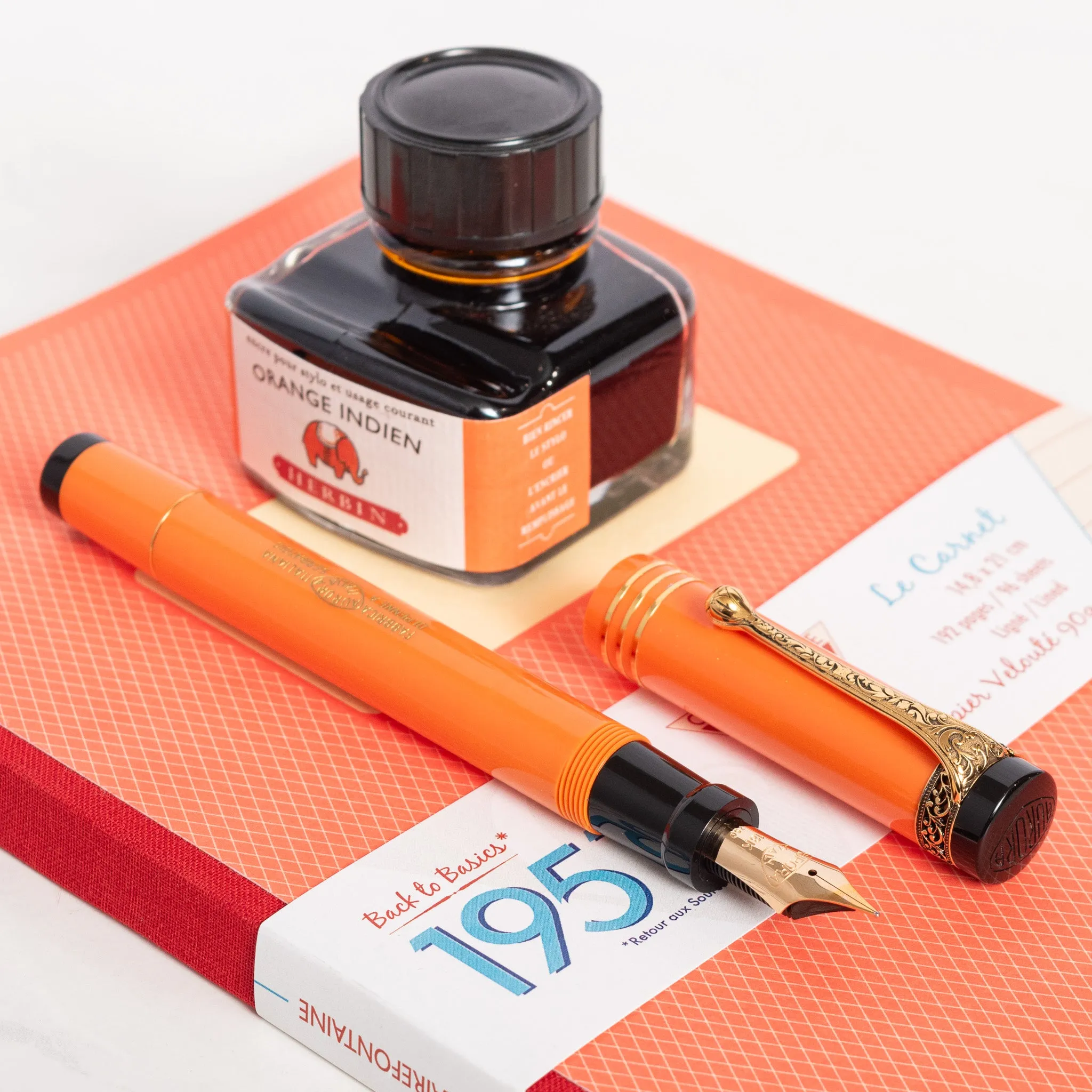 Aurora Internazionale Orange Limited Edition Fountain Pen