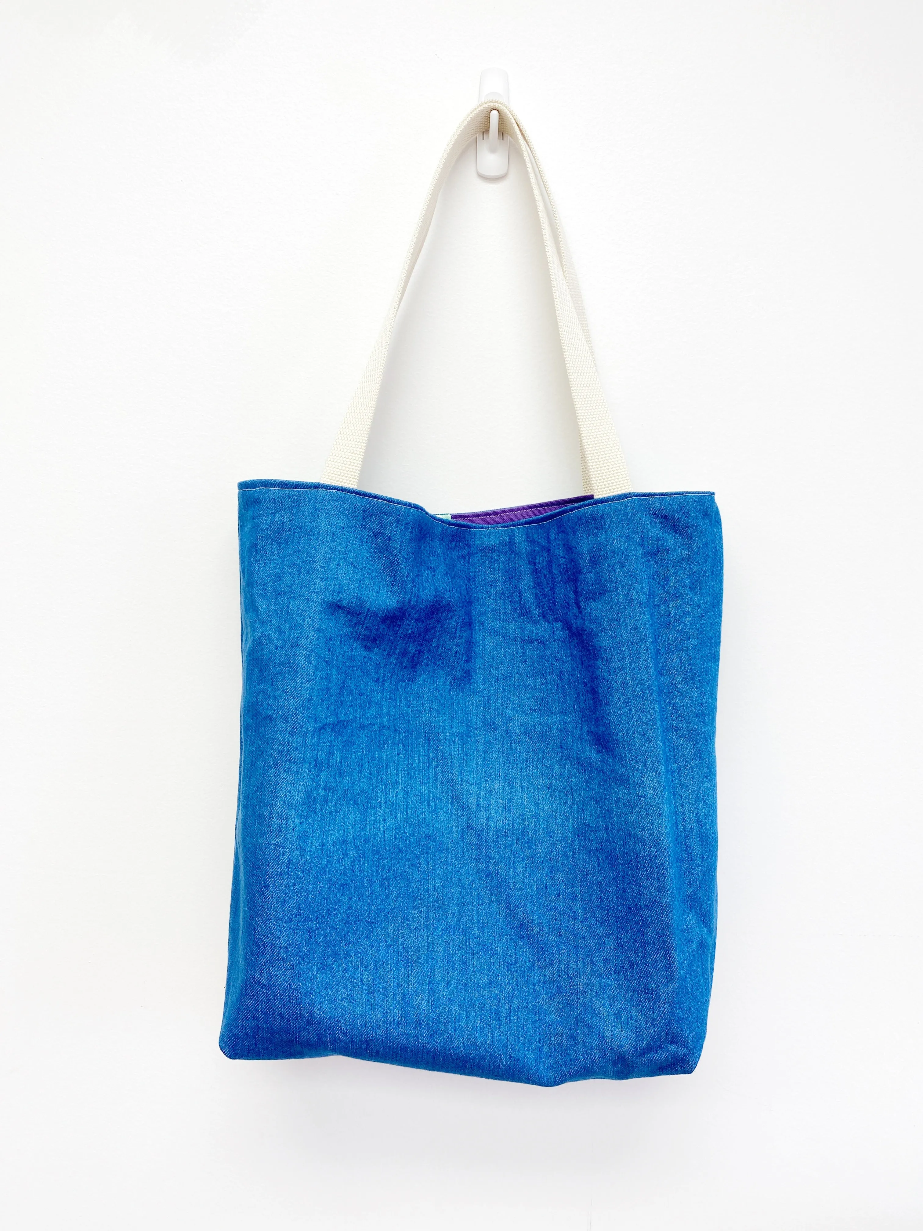 B53 Farmers Market Tote, Summer Market Bag, Reusable Grocery Bag, Eco-Friendly, Festival Bag