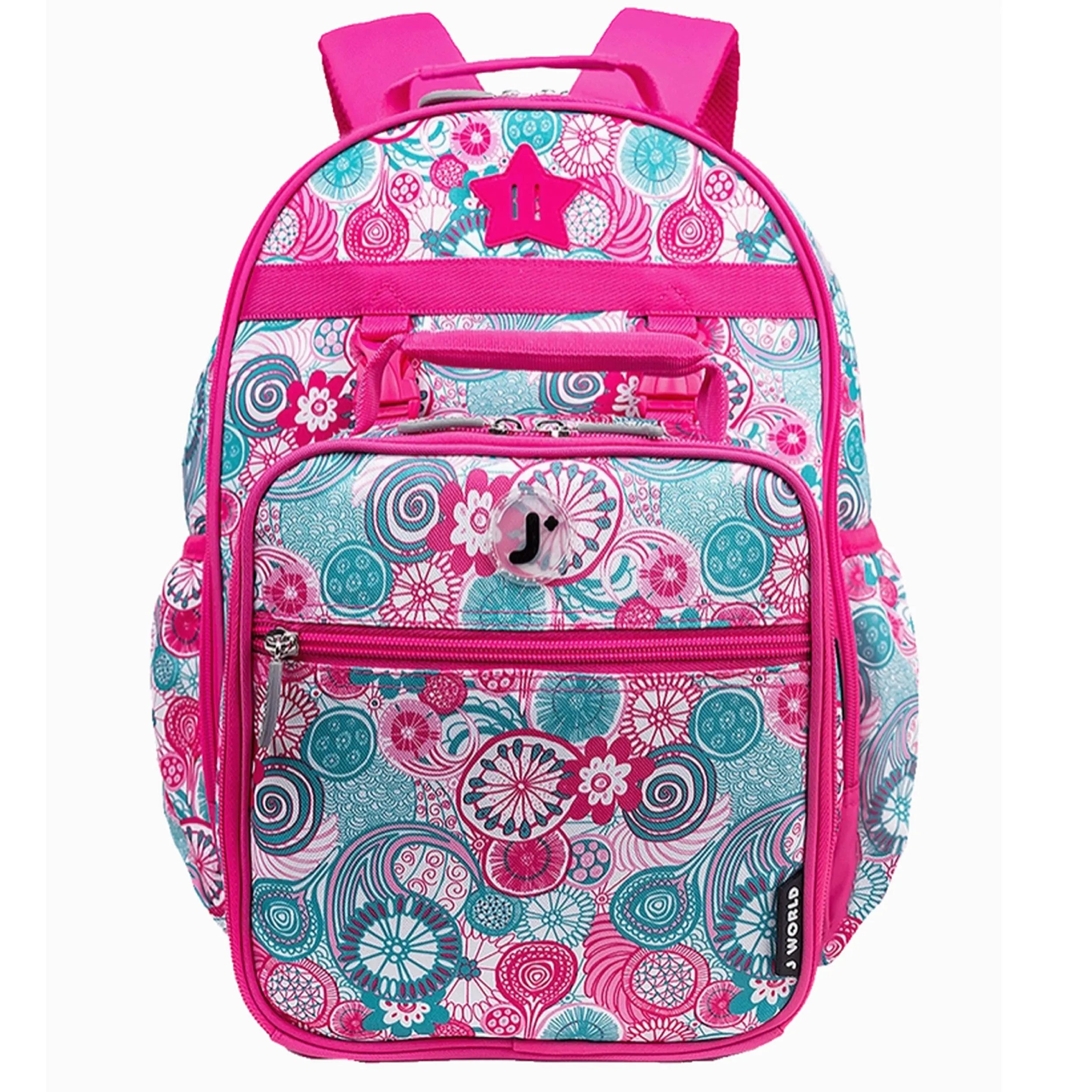 Backpack & Lunchbox Set, Rasberry