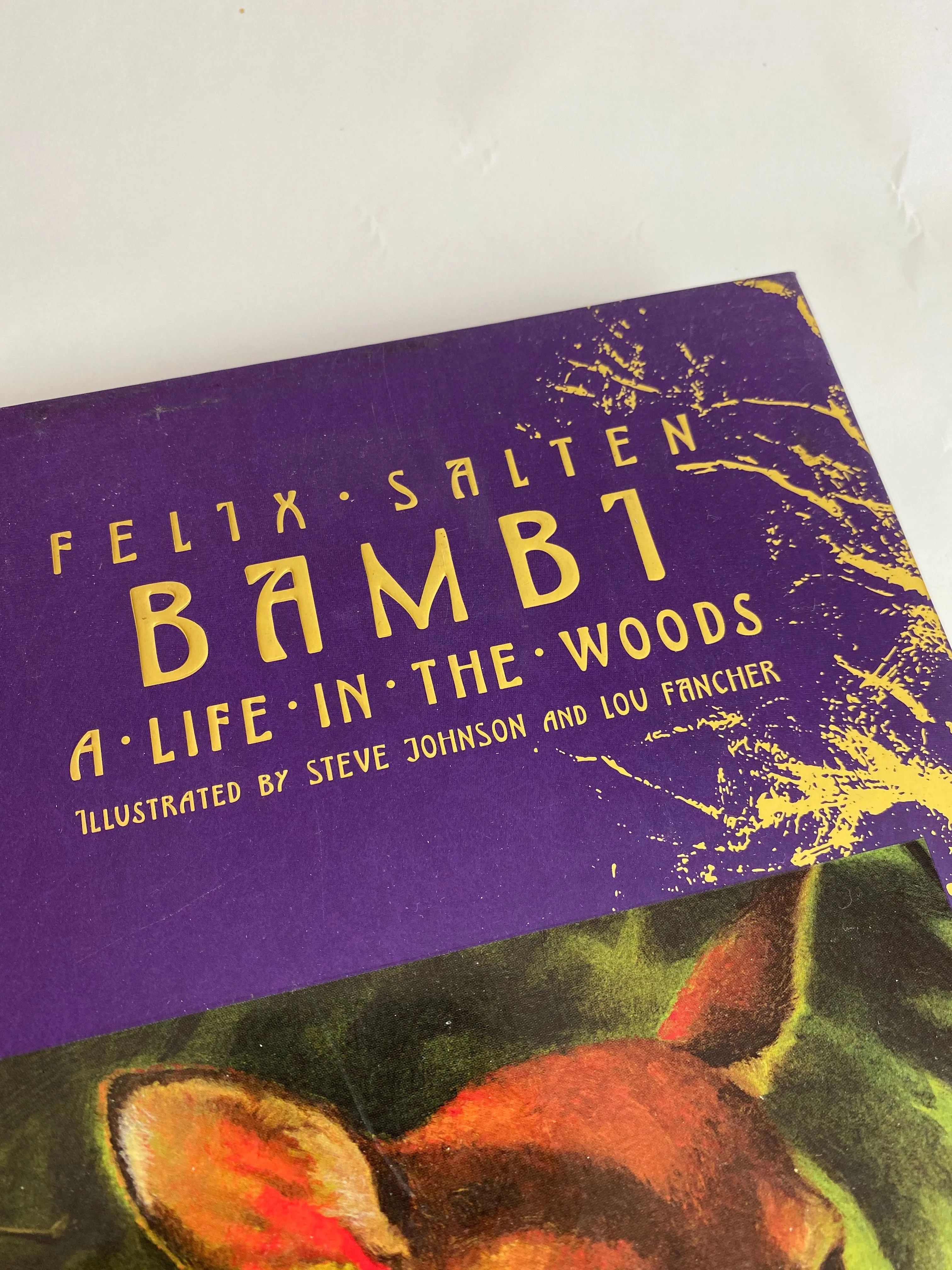 Bambi Illustrated Hardback Book