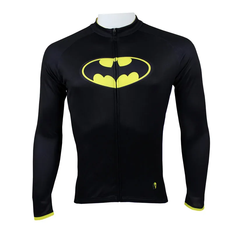 Batman Cycling Jerseys Super Hero Short/Long-sleeve Summer Spring Men's Cycling Jersey NO.034