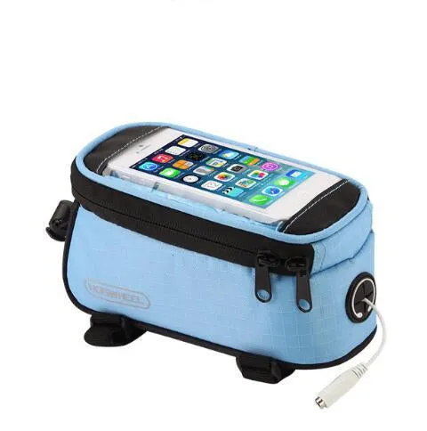 Bike Bag Cycling Bicycle Bag Pollice Gps Sacchetto Pacchetto Telefono Cellulare Touch Screen Phone Rainproof Nylon Bags