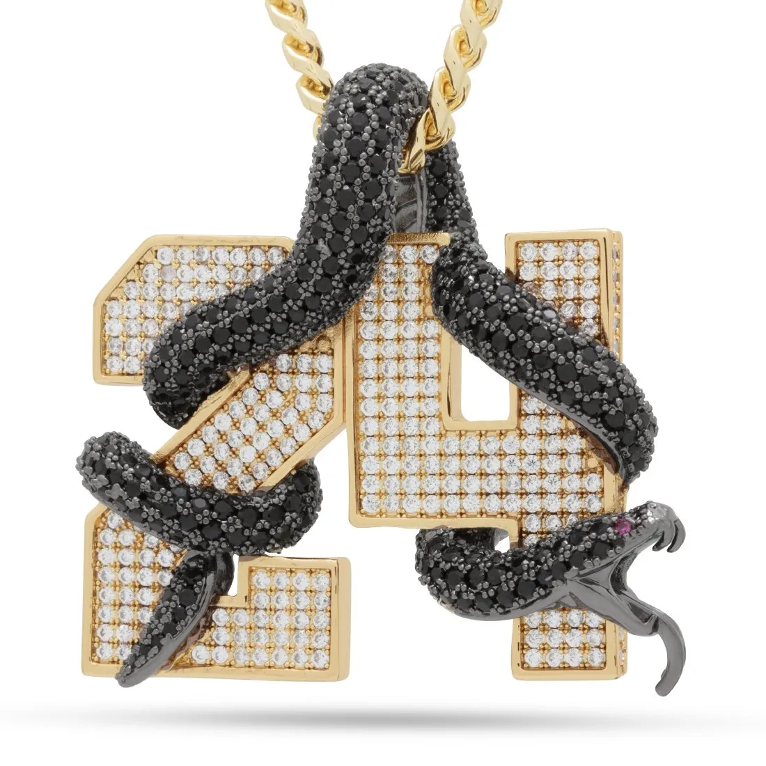 Black Mamba Number 24 Necklace