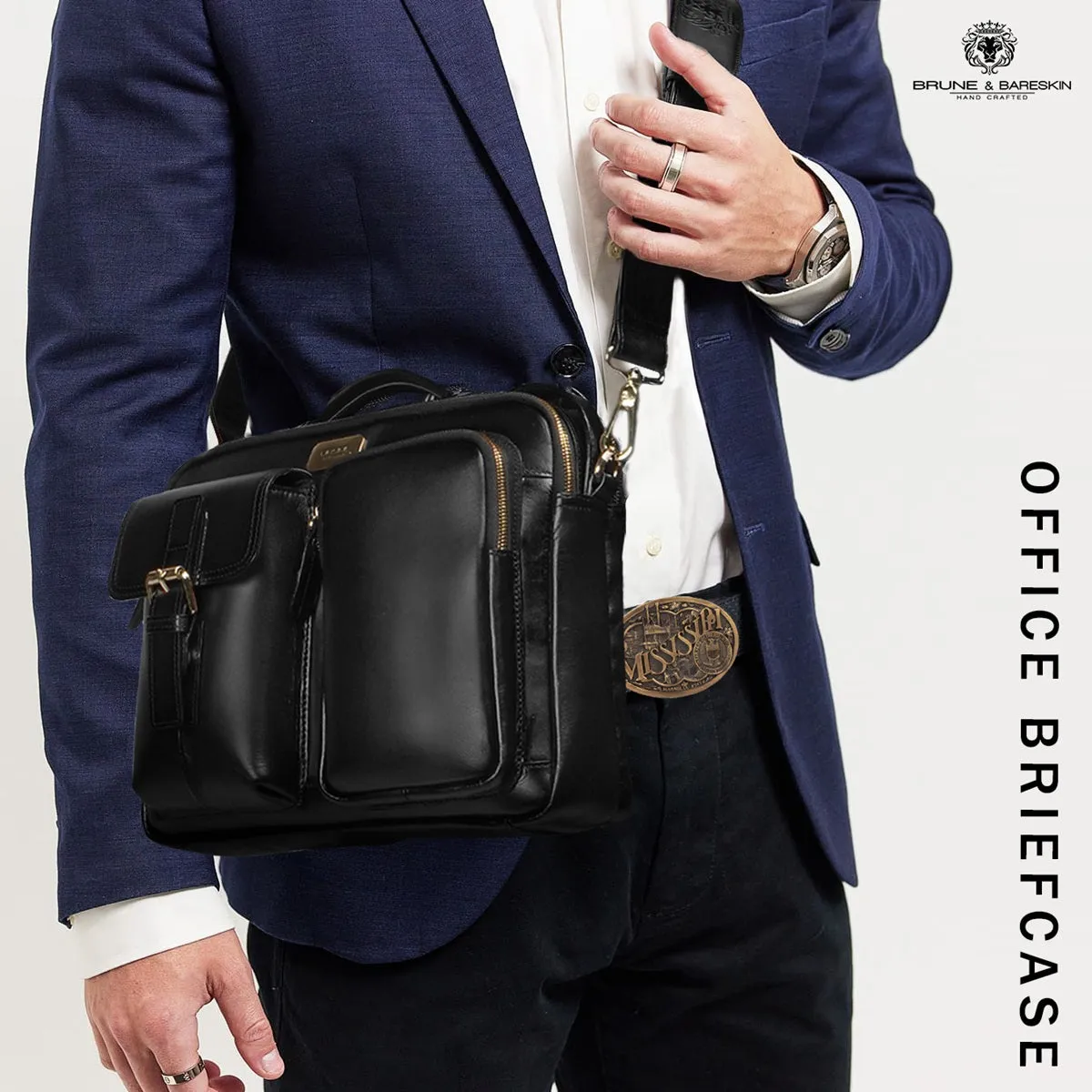 Black Office Briefcase