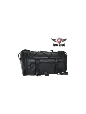 Black Textile Motorcycle Trunk Bag