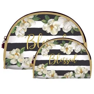 Blessed Magnolia Cosmetic  Bag