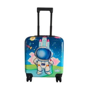 Blue Astronaut Voyager Trolley Bag