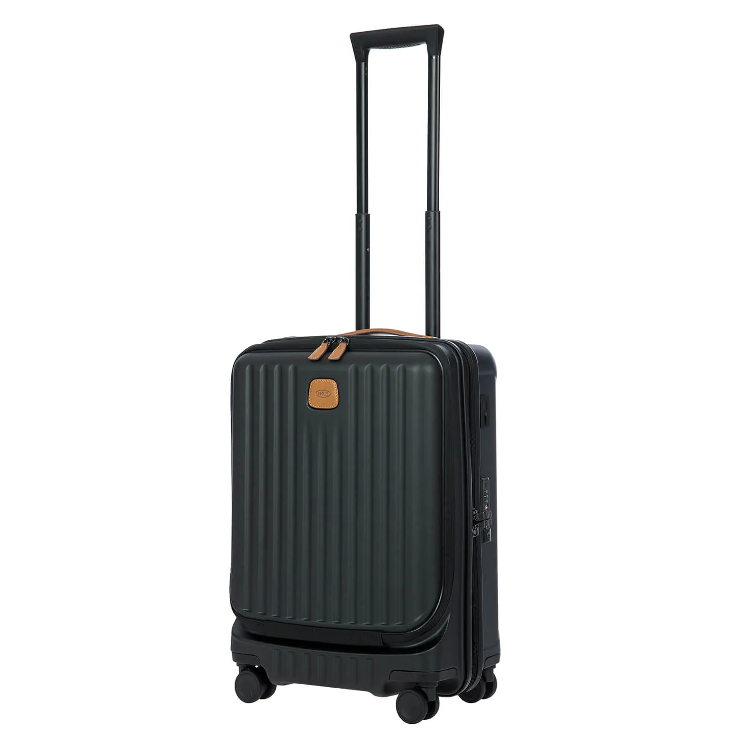 Bric's Capri 21" Spinner W/ Pocket Expandable - Matte Black