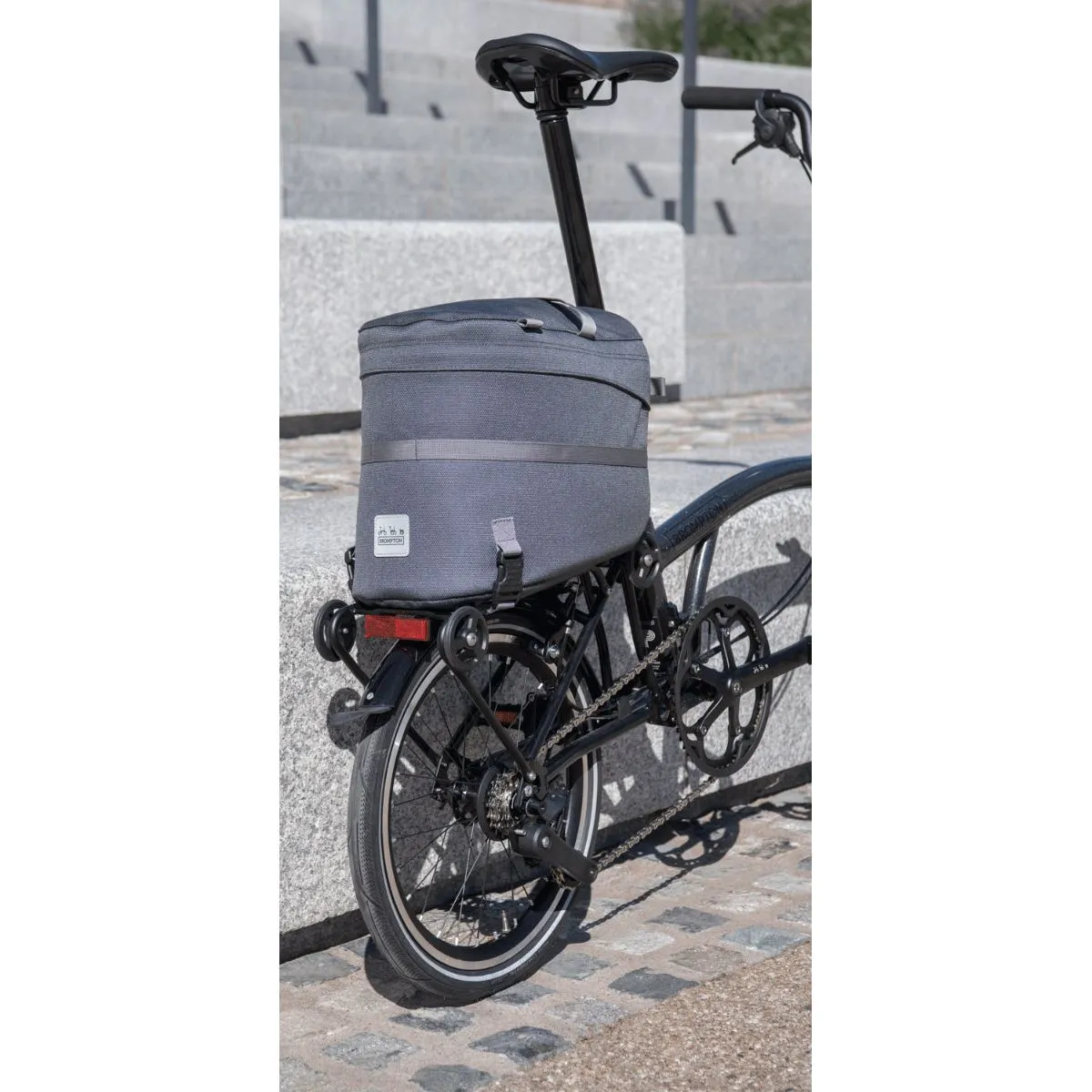 Brompton Borough Roller Rack Bag - Grey