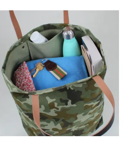 Camo Shopper Tote