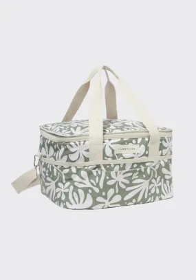 Canvas Cooler Bag The Vacay Olive