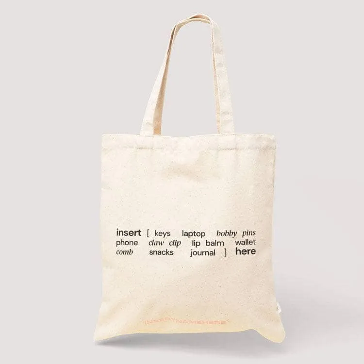 Carry On INH Tote Bag