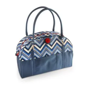 Chevron Stripes Coop Carry-All Diaper Bag