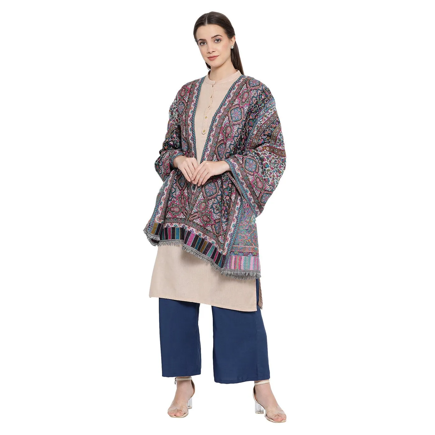 Chitra Kani Woolen Stole