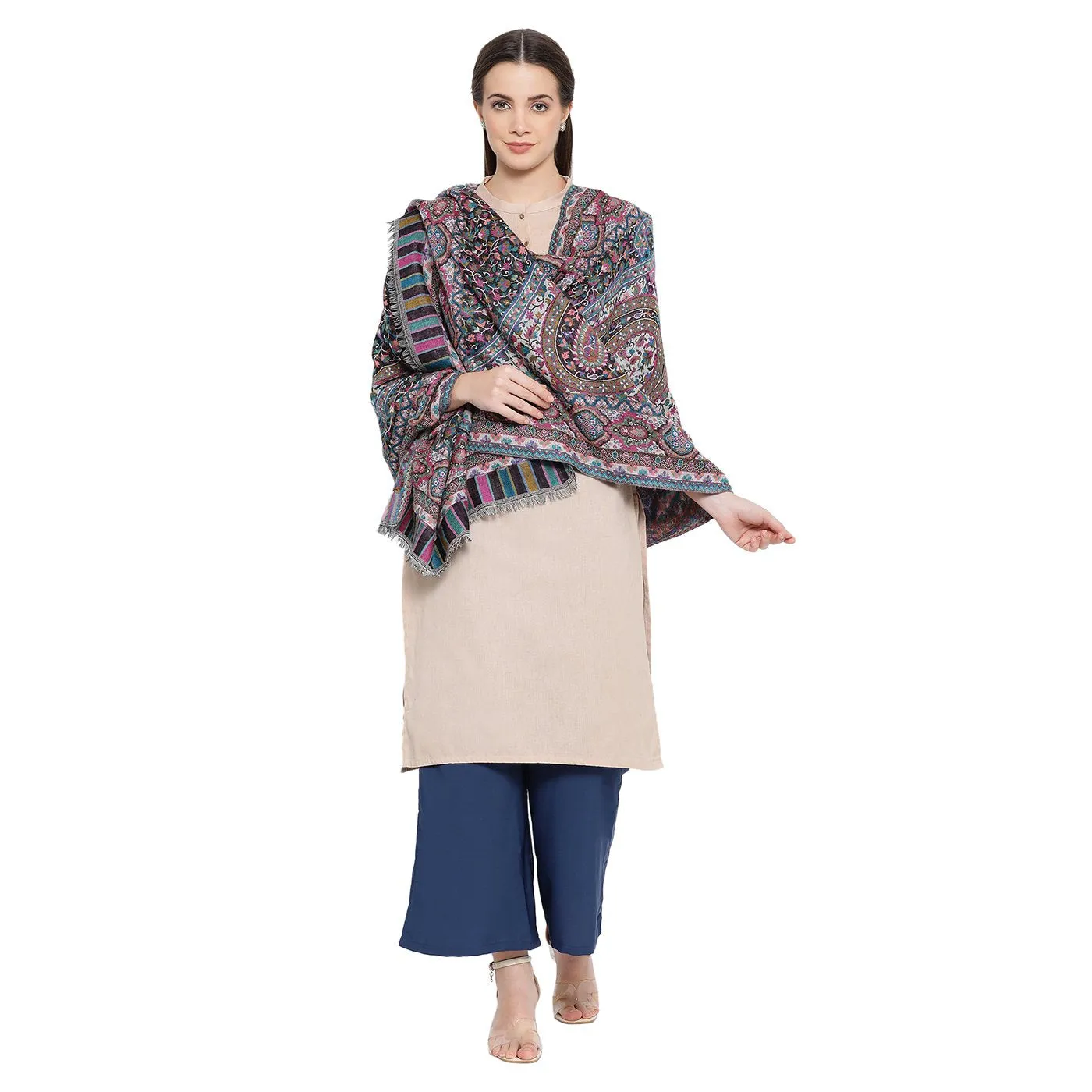 Chitra Kani Woolen Stole