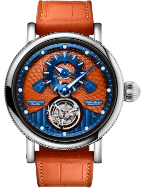 CHRN Watch Open Gear Flying Tourbillon Sunset Limited Edition