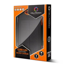 Cloudz - Celltronix 12,000 mAh Solar & Cable Portable Cell Charger