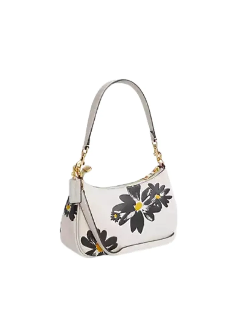 Coach Teri Shoulder Bag With Floral Print In Chalk Multi CZ587