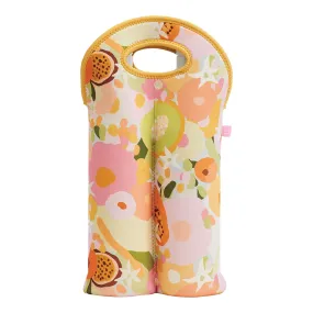 Double Bottle Bag - Neoprene - Tutti Fruitti