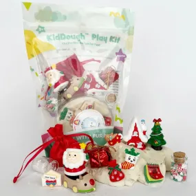 Earth Grown KidDough: Bagged Sensory Kit Santa's Cottage