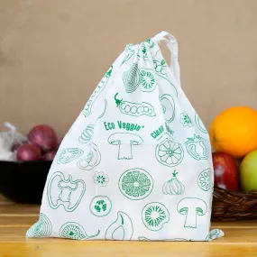 Eco Veggie And Fruits Bag (Green) (Set of 2)