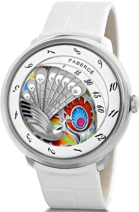 FAB Watch Compliquee Peacock Arte White Gold Multicolour Limited Edition